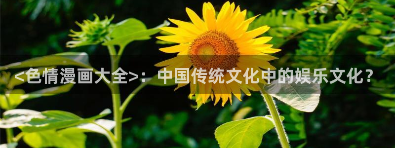 51漫画免费在线全部观看：<色情漫画大全>：中国传统文化中的娱乐文化？